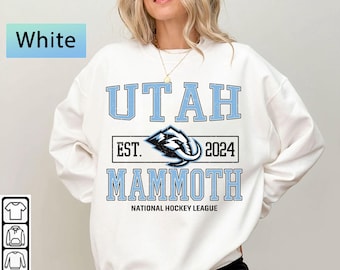 Vintage Utah Mammoth sweatshirt | Utah Mammoth Sweatshirt | Utah Hockey Fan shirt | Hockey Fan shirt sweater hoodie