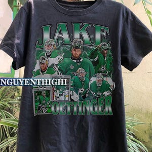 Jake Oettinger Shirt Ice Hockey American Professional Hockey Championship Sport Merch Vintage Sweatshirt Hoodie Graphic Tee Gift Fans