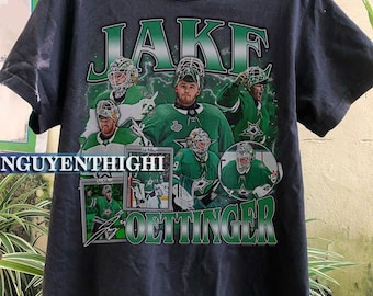 Jake Oettinger Shirt Ice Hockey American Professional Hockey Championship Sport Merch Vintage Sweatshirt Hoodie Graphic Tee Gift Fans