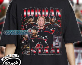 Comfort Colors® Jordan Staal Hockey T-shirt, Carolina Hurricanes