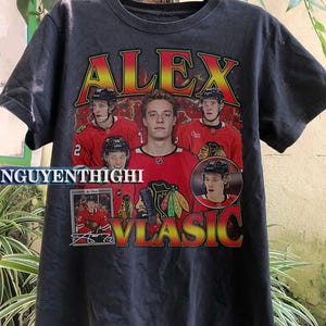 Alex Vlasic Shirt Vintage Bootleg Graphic Tee Pavel Buchnevich T-Shirt Retro Sweatshirt Gift For Women and Man Unisex