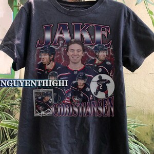 Jake Christiansen Shirt Ice Hockey Canadian Professional Hockey Championship Sport Merch Vintage Sweatshirt Hoodie Graphic Tee Gift Fans