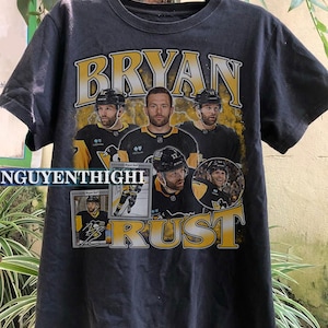 Bryan Rust shirt, Pittsburgh Hockey Sweatshirt, Hockey Fan Shirt, Rust t-shirt, Custom hockey shirt, Hockey player tshirt