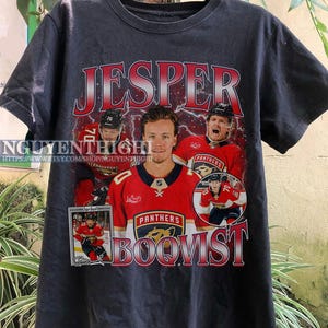 Jesper Boqvist Shirt Ice Hockey American Professional Hockey Championship Sport Merch Vintage Sweatshirt Hoodie Graphic Tee Gift Fans