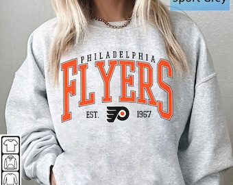 Vintage Philadelphia Flyers Sweatshirt, Retro Philadelphia shirt, Flyers Hockey Fan shirt, Philadelphia Sweatshirt, Flyers hockey Tee