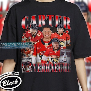 Comfort Colors® Carter Verhaeghe Hockey T-shirt, Florida Panthers Hockey T-shirt, 90s Vintage Hockey Shirt, Hockey Gift For Fan