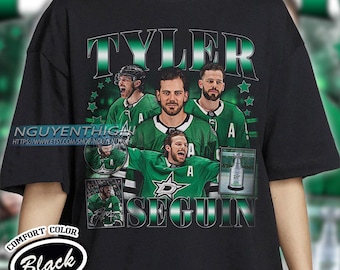 Comfort Colors® Tyler Seguin Hockey T-shirt, Dallas Stars Hockey T-shirt, 90s Vintage Hockey Shirt, Hockey Gift For Fan
