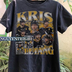 Kris Letang Shirt Graphic Sport Tshirt Player Best Seller Bootleg Unisex Women Man Vintage 90s SweatshirtHoodie Graphic Tee Gift Fans