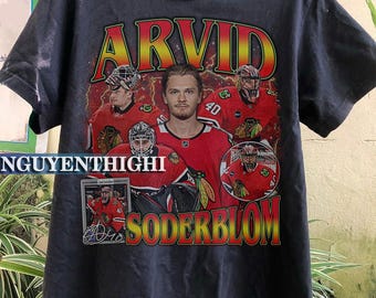 Arvid Soderblom Shirt Ice Hockey American Professional Hockey Championships Sport Merch Vintage Sweatshirt Hoodie Graphic Tee Gift Fans