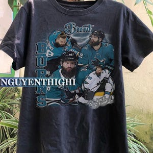 Brent Burns Shirt Ice Hockey American Professional Hockey Championship Sport Vintage 90S Sweatshirt Graphic Tee Gift Fans