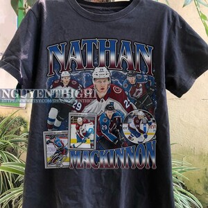 Nathan MacKinnon Shirt Ice Hockey Canadian Professional Hockey Championship Sport Merch Vintage Sweatshirt Hoodie Graphic Tee Gift Fans