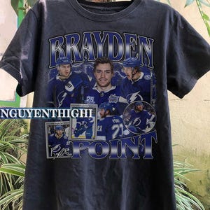 Vintage Brayden Point shirt, Tampa Bay Hockey Sweatshirt, Hockey Fan Shirt, Point Tee, Custom hockey shirt, Hockey player tshirt