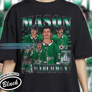 Comfort Colors® Mason Marchment Hockey T-shirt, Dallas Stars Hockey T-shirt, 90s Vintage Hockey Shirt, Hockey Gift For Fan