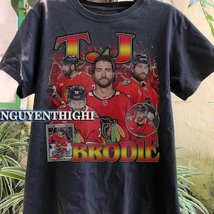 Limited TJ Brodie Shirt Ice Hockey American Professional Hockey Championship Sport Merch Sweatshirt Hoodie Graphic Tee Gift Fans
