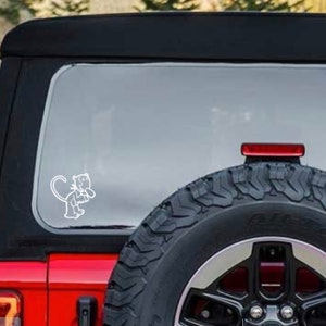 Eugene Jeep Car Truck Decal Sticker Free Ship Choose Your Color image 1