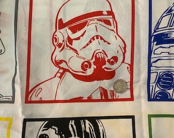 Star Wars top sheet fabric