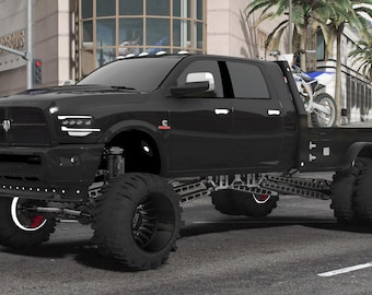 Custom Lifted 4th gen dually | FiveM | Optimized | Mod | High Quality