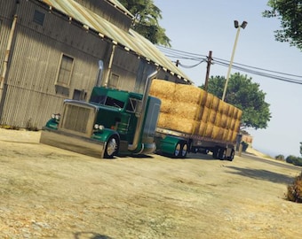379 Peterbilt Farm Truck | FiveM | Optimized | Mod | High Quality