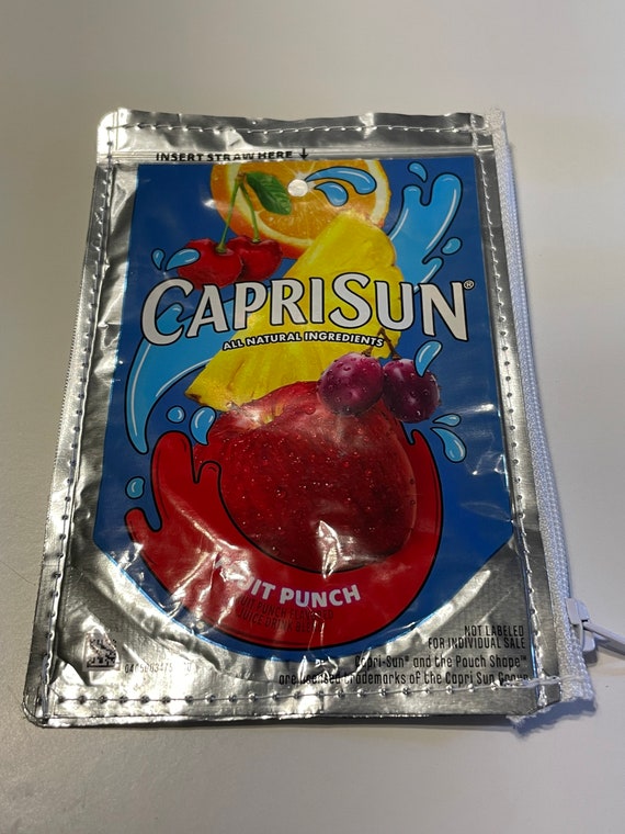 Upcycled Capri Sun Coin Purse | Recycled Pouch Wallet - Etsy