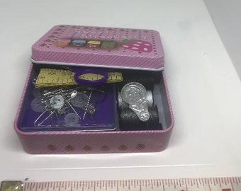 13 Piece Sewing Kit in a Tin | Travel Sewing Kit | Sewing Kit