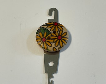Floral Needle Threader | Decorative Sewing Aid, Cross Stitch (Add-on Magnet Option)