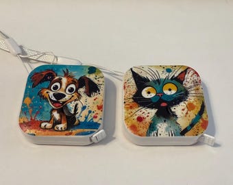 Cat or Dog Tape Measure | 60"/150cm Sewing Ruler