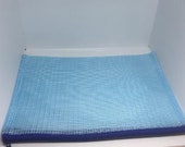 Colored Vinyl Mesh Zipper Bag | Knitting, Sewing, Cross Stitching (5.8" x 8.2")