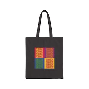 Nola Tile Pop Art Tote Bag
