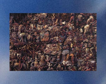 Disco Elysium Thought Cabinet Rolled Poster