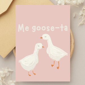 Tarjeta del día de San Valentín / Linda tarjeta con meme / Tarjeta imprimible de feliz día de San Valentín / Tarjeta de cumpleaños divertida para ella o para él / Descarga instantánea