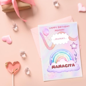 Feliz aniversário mamãe! Mamacita!