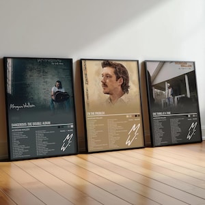 Morgan Wallen 3-Poster Digital Bundle | Custom Digital Download | Country Wall Art | Album Prints | Aesthetic Music Decor | Album Music