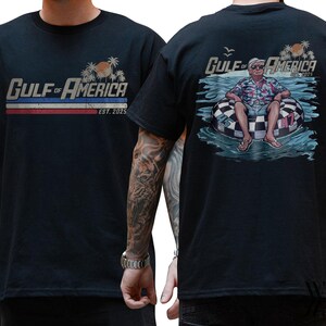 Camiseta Golfo de América 2025, camiseta Golfo de Estados Unidos, camiseta Trump Chillin' Golfo de América, camiseta Golfo de México, regalo para simpatizantes de Trump