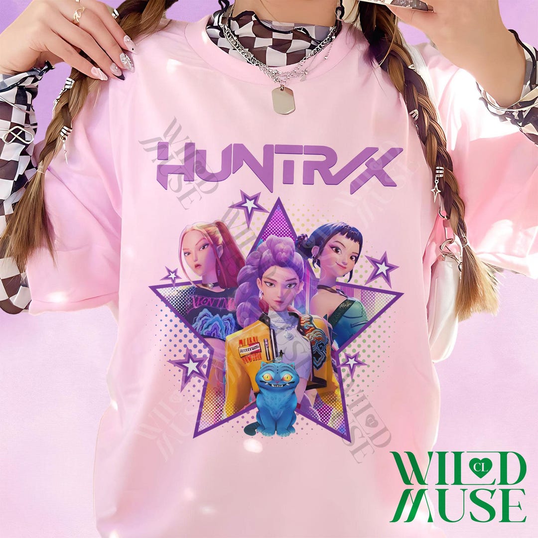 Buy Kpop Huntrix Shirt, Kpop Demon Hunters Shirt, Kpop Huntrix Tee ...