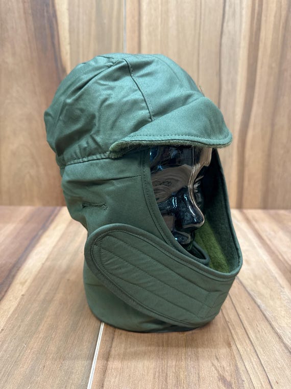 70's US Military Insulating Helmet Liner Cap, cold weather Size 6 1/2 View 5