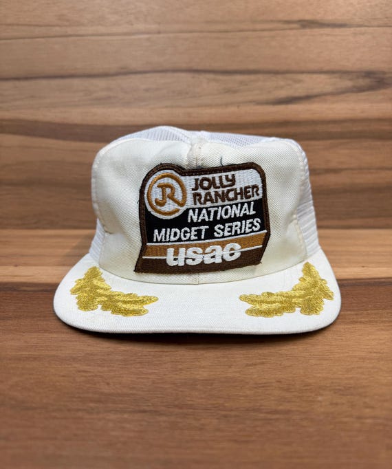 Vintage Jolly Rancher USAC Midget Series Trucker Hat