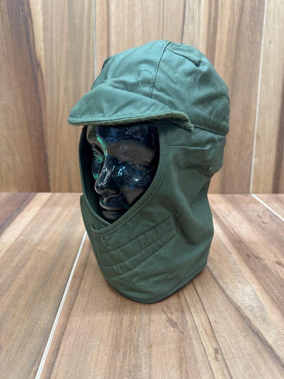 70's US Military Insulating Helmet Liner Cap, cold weather Size 6 1/2 View 2