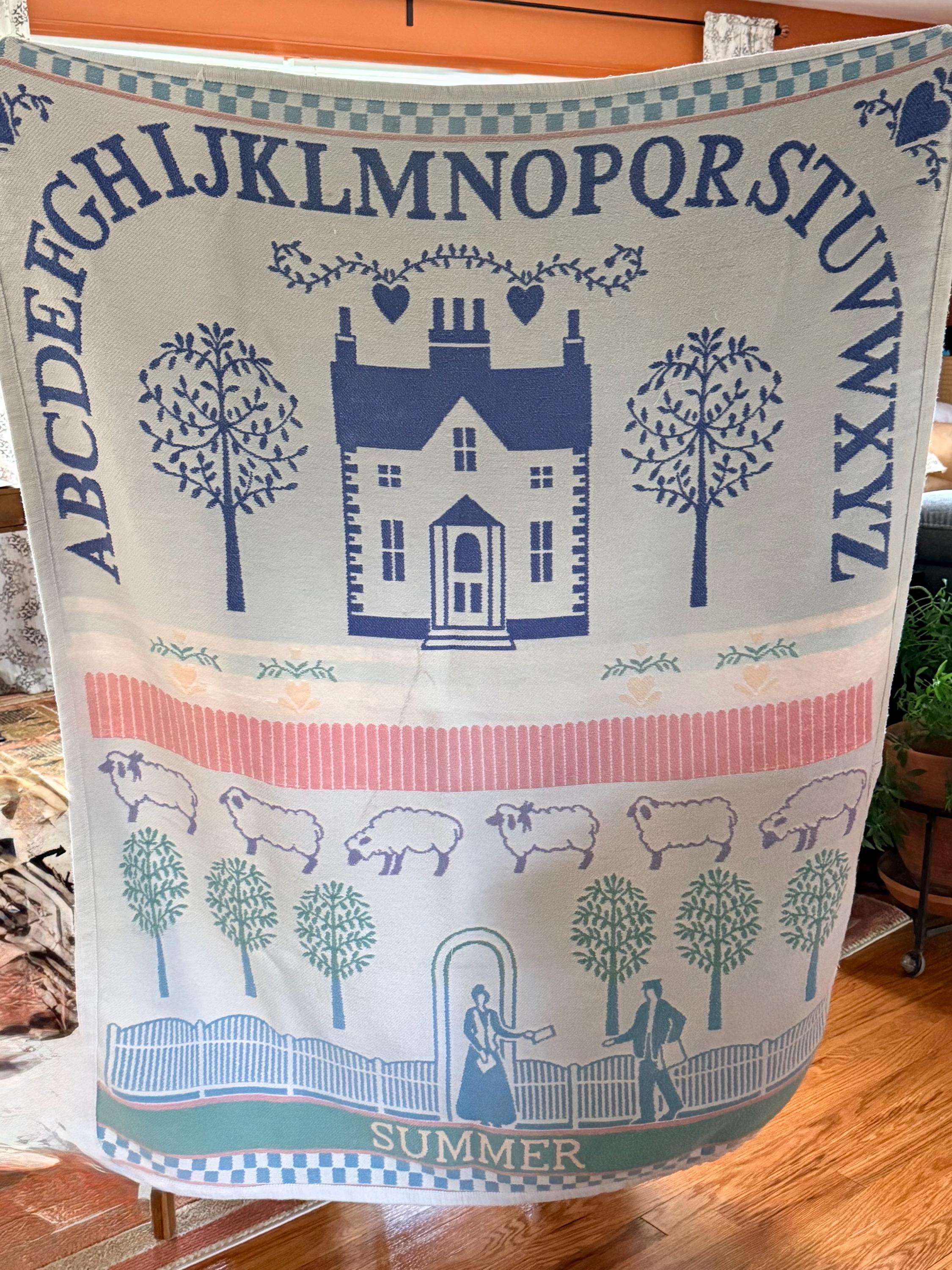 Vintage Goodwin Weavers Blanket - Etsy
