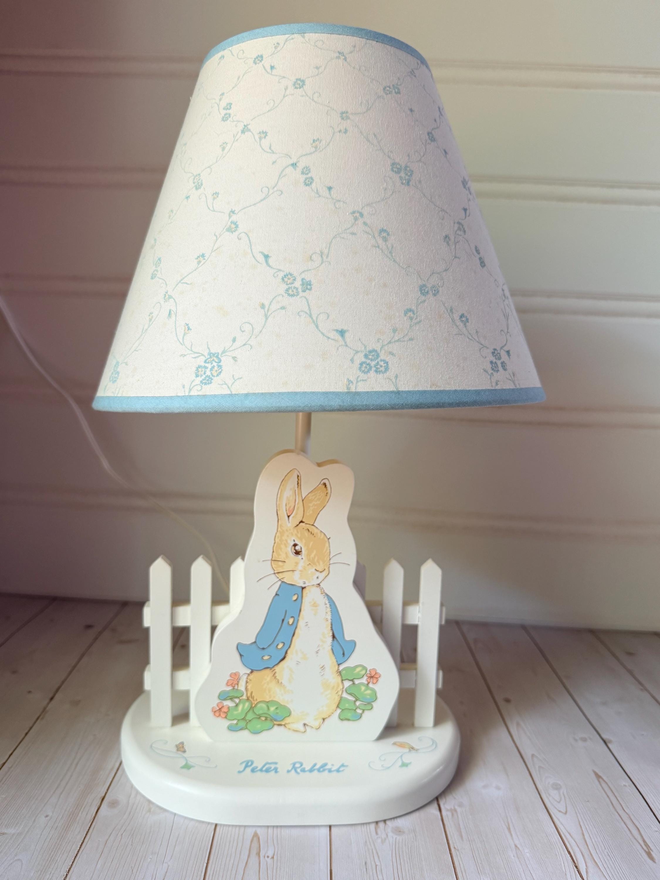 Peter Rabbit Lamp - Etsy