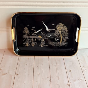 Japan Gold Lacquer Tray - Etsy