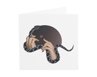 Nuevo sueño / Tarjeta de felicitación / Arte de collage original