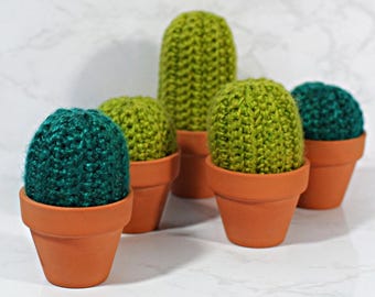 Crochet Cactus Plant Pattern: Beginner Friendly Amigurumi (PDF Pattern)