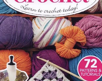 Beginner's Crochet Guide – 72 Step-by-Step Patterns (2-PDF Bundle)