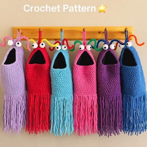 Yip yip Amigurumi Alien Aufbewahrung Häkelanleitung