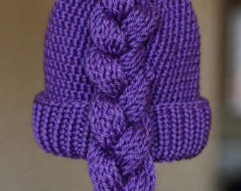 Rumi Crochet Beanie with Dragon Braid Pattern – Beginner costume Hat