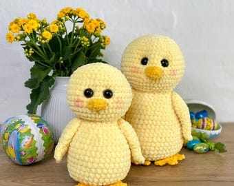 Chicken Amigurumi Crochet Pattern | Adorable Easter Chick Plush Toy | DIY Craft Project