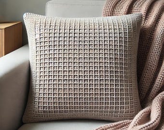 Beginner Crochet pillow pattern
