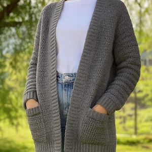 Upto 5XL Crochet Cardigan Pattern | Plus Size Crochet Sweater Design | DIY Cozy Cardigan Pattern for All Skill Levels | Plus Size Spring