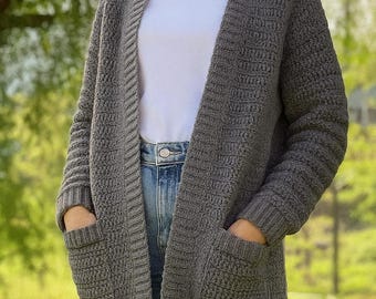 Upto 5XL Crochet Cardigan Pattern | Plus Size Crochet Sweater Design | DIY Cozy Cardigan Pattern for All Skill Levels | Plus Size Spring