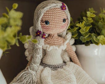 Glowing Fairy Amigurumi Crochet Pattern | Light-Up Doll PDF | Fantasy Plush Toy DIY